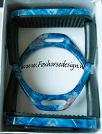 Nieuw blauw marmer Flexi Stijgbeugels, Verzenden, Nieuw
