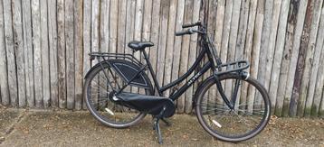 Altec mat zwarte dames/oma cargo fiets met terugtraprem beschikbaar voor biedingen