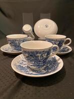 Wedgwood Tunstall Countryside Vintage kop met schotel, Antiek en Kunst, Antiek | Servies compleet, Ophalen of Verzenden