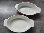 2x ovenschaaltje, Ophalen, Overige stijlen, Glas, Schaal of Schalen