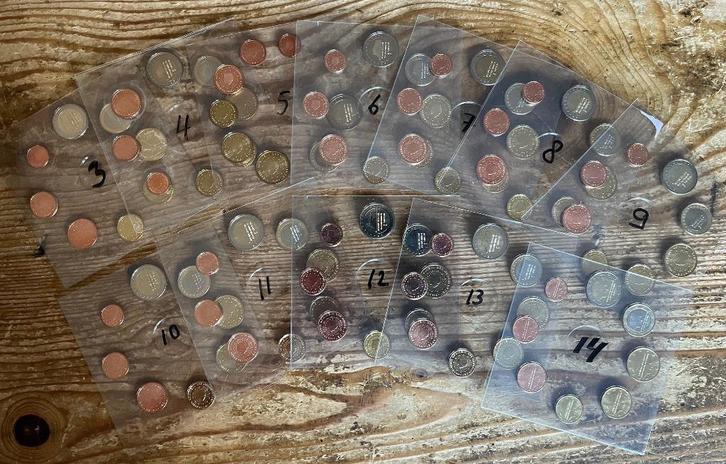 Nederland euromunten series 2003/2014 ( 12 complete series ), Postzegels en Munten, Munten | Nederland, Setje, Euro's, Koningin Beatrix