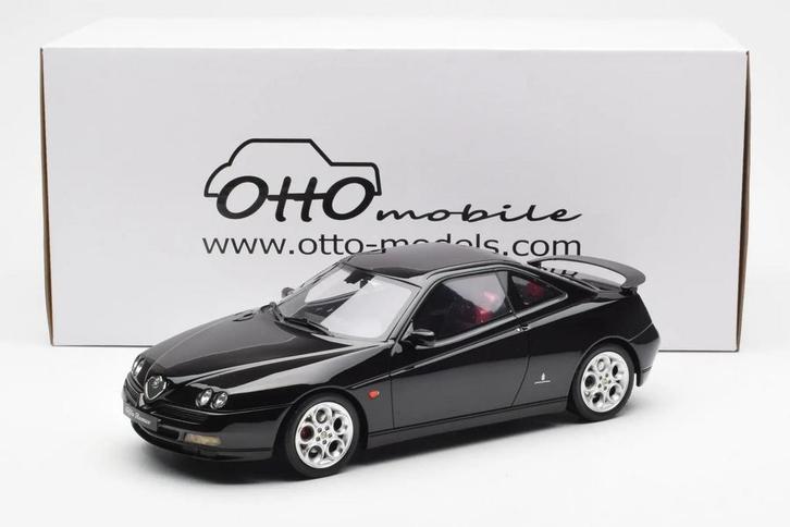 Alfa Romeo 916 GTV OTTOMOBILE 1:18 zwart 1/999, Hobby en Vrije tijd, Modelauto's | 1:18, Nieuw, Auto, OttOMobile, Ophalen of Verzenden