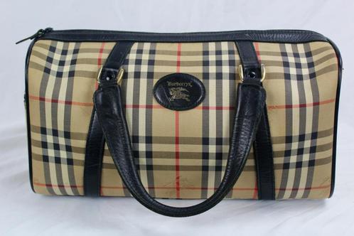Burberry Boston Bag, Sieraden, Tassen en Uiterlijk, Tassen | Reistassen en Weekendtassen, Gebruikt, Beige, Ophalen of Verzenden