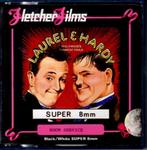 super 8 zwart/wit film Laurel en Hardy, Ophalen of Verzenden