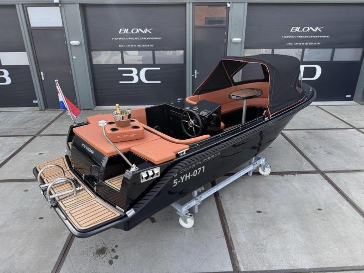 Luxe Coastliner 545 Tender Sloep 2024 incl. Tohatsu 30PK 4-T, Watersport en Boten, Sloepen, Gebruikt, 30 tot 50 pk, 3 tot 6 meter