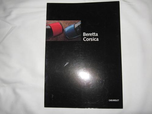Mooie folder van CHEVROLET BERETTA- CORSICA 1995 10 bladzijd, Boeken, Auto's | Folders en Tijdschriften, Zo goed als nieuw, Chevrolet