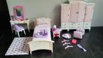barbie retro slaapkamer Mattel, Ophalen of Verzenden, Gebruikt, Toebehoren