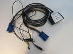 Corega USB KVM switch VGA, Ophalen of Verzenden, Gebruikt