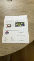 KLM /Fokker 27 Friendship 100 jaar Luchtvaart in Nederland, Ophalen, Nieuw, Kaart, Foto of Prent