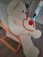 Grote beer, Verzamelen, Beren en Cherished Teddies, Ophalen of Verzenden, Zo goed als nieuw, Stoffen beer, Overige merken