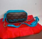 Valentino tas liuto blauw bruin origineel & nieuw, Ophalen of Verzenden, Nieuw, Bruin, Schoudertasje