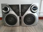 Philips Speakerset max sound bass reflex, Philips, Gebruikt, Ophalen of Verzenden, Minder dan 60 watt