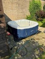 Opblaasbare jaccuzi 4-persoons, Tuin en Terras, Bubbelbaden en Hottubs, Ophalen, Gebruikt, Filter