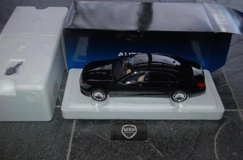 1:18 MERCEDES MAYBACH S600 black Autoart 76293 in box WRH, Hobby en Vrije tijd, Modelauto's | 1:18, Zo goed als nieuw, Auto, Autoart