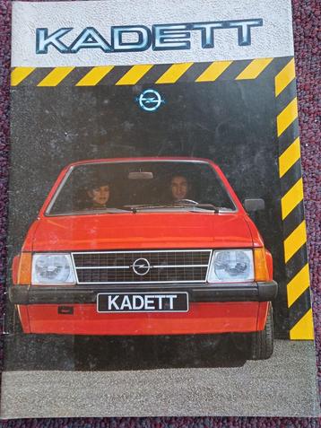 Folder Opel kadett D Nederlandstalig  beschikbaar voor biedingen