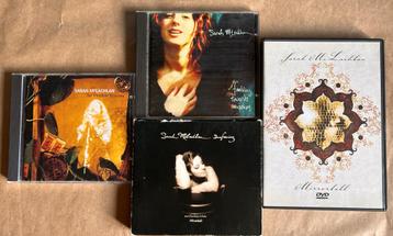 Sarah McLachlan 3 Cd's 1 Dvd beschikbaar voor biedingen