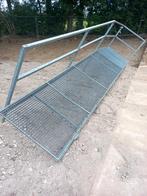 Gegalvaniseerde loopbrug 102x540cm bxl, Doe-het-zelf en Verbouw, Steigers, Ophalen, Zo goed als nieuw, Overige typen, Minder dan 2 meter