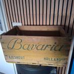Oude houten Bavaria bier krat, Ophalen, Gebruikt