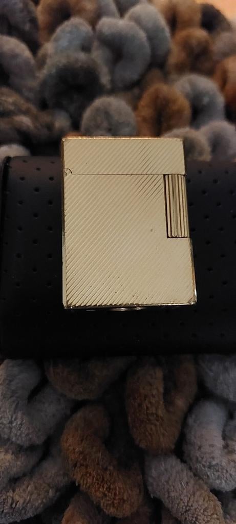 S.T. Dupont Vintage Gouden Aansteker, Verzamelen, Rookartikelen, Aanstekers en Luciferdoosjes, Verzenden, Gebruikt, Aansteker