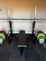 Powerlift set: ER Combo rack + IPF Competition Plates, Ophalen, Zo goed als nieuw