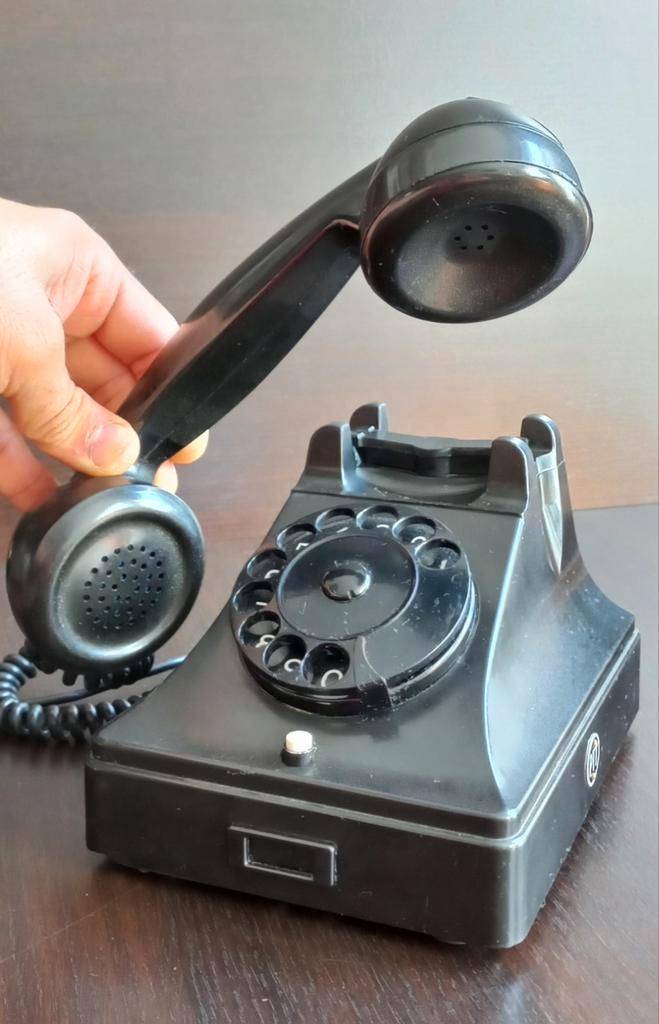 Vintage bakelieten telefoon PTT, Telecommunicatie, Vaste telefoons | Niet Draadloos, Ophalen of Verzenden