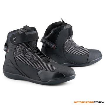 Motoholic Davi Motorschoenen, Zwart-Zilver beschikbaar voor biedingen