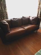 schapenleren bank losse leren kussens., Ophalen, Gebruikt, Klassiek, Driepersoons