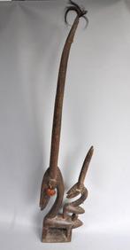 Chi Wara hoofdmasker, Bambara, Mali, ca 1970, Antiek en Kunst, Verzenden
