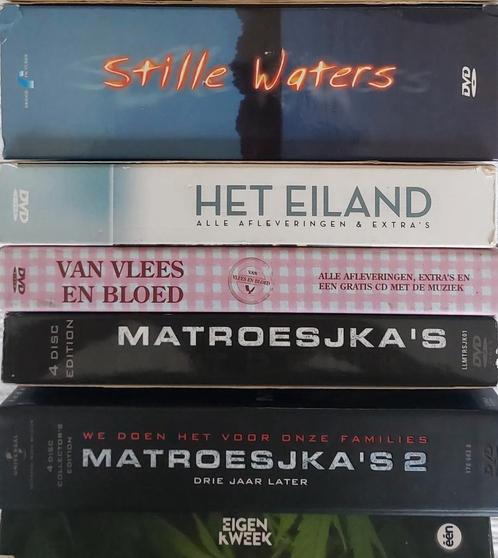 Dvd boxen Eigen Kweek Het Eiland Stille Waters, Cd's en Dvd's, Dvd's | Filmhuis, Zo goed als nieuw, Ophalen of Verzenden