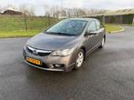 Honda Civic 1.3 Vtec Hybrid 4DR C-tr. 2011 Bruin Garantie!!, Auto's, Honda, 65 €/maand, Bruin, Bedrijf, Hybride Elektrisch/Benzine