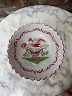 Antiek faience bord Frankrijk, Antiek en Kunst, Antiek | Keramiek en Aardewerk, Ophalen of Verzenden