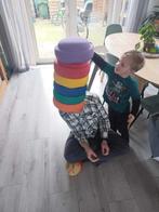 Stapelstein regenboog met balance board, Kinderen en Baby's, Speelgoed | Bouwstenen, Ophalen of Verzenden, Nieuw, Overige merken