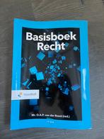 Basisboek Recht - 17e druk, Ophalen of Verzenden, Gamma, Zo goed als nieuw, HBO