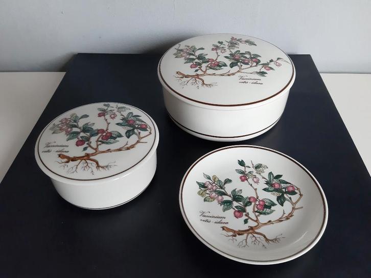 Villeroy & Boch set dekseldoosje bonbonnière bordje, Huis en Inrichting, Keuken | Servies, Zo goed als nieuw, Overige typen, Overige stijlen