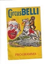 Circus Bell programma met 12 blz, Ophalen of Verzenden, 1980 tot heden, Tijdschrift