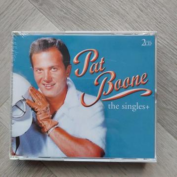 2CD Fatbox jewel / Pat Boone / The Singles+ , Nieuw beschikbaar voor biedingen