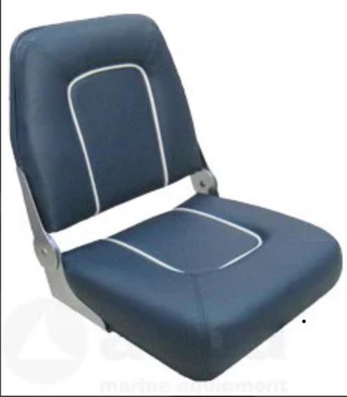 Springfield Allpa Coach klap bootstoel Blauw 2 stuks op bank, Watersport en Boten, Bootonderdelen, Gebruikt, Ophalen
