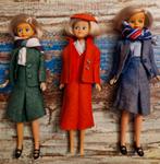 Stewardes barbiepoppen met de originele kleding. 3 stuks, Verzamelen, Poppen, Ophalen of Verzenden, Gebruikt, Pop