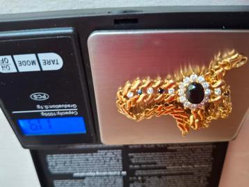 Prachtige armband met saffier beschikbaar voor biedingen