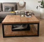 Salontafel eikenhout, Ophalen of Verzenden, Zo goed als nieuw, 75 cm of meer, Modern