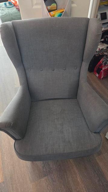 IKEA Stoel - Grijze Fauteuil