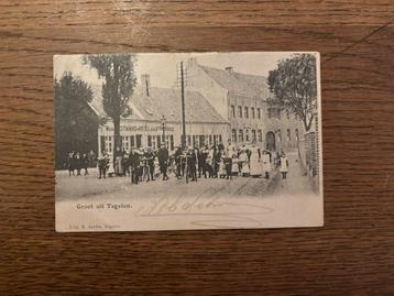 Oude Ansichtkaart Tegelen - Wed. Gitmans beschikbaar voor biedingen