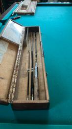 Vlieg / spin combinatie splitcane zwart, Watersport en Boten, Ophalen of Verzenden