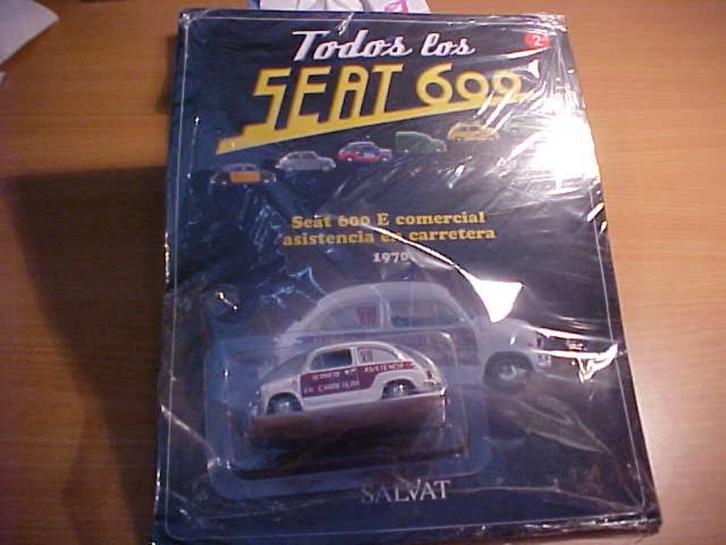Solido - Seat 600 E Comercial Asistencia [wit] 1/43 MIB, Hobby en Vrije tijd, Modelauto's | 1:43, Nieuw, Auto, Solido, Ophalen of Verzenden