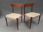 Skaraborgs Zweedse vintage stoelen, Ophalen, Hout, Gebruikt, Twee