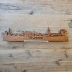 Skyline Hilversum Notenhout 40cm + Staander, Ophalen of Verzenden, Nieuw