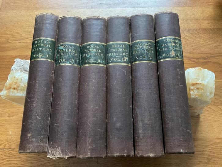 Antiek vol set Royal Natural History - by Richard Lydekker, Boeken, Encyclopedieën, Gelezen, Complete serie, Ophalen of Verzenden