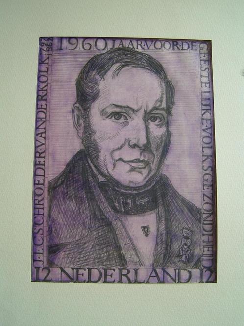 Hubert Bekman postzegelontwerpen, maak keuze vanaf €40, Postzegels en Munten, Postzegels | Toebehoren, Overige typen, Ophalen of Verzenden