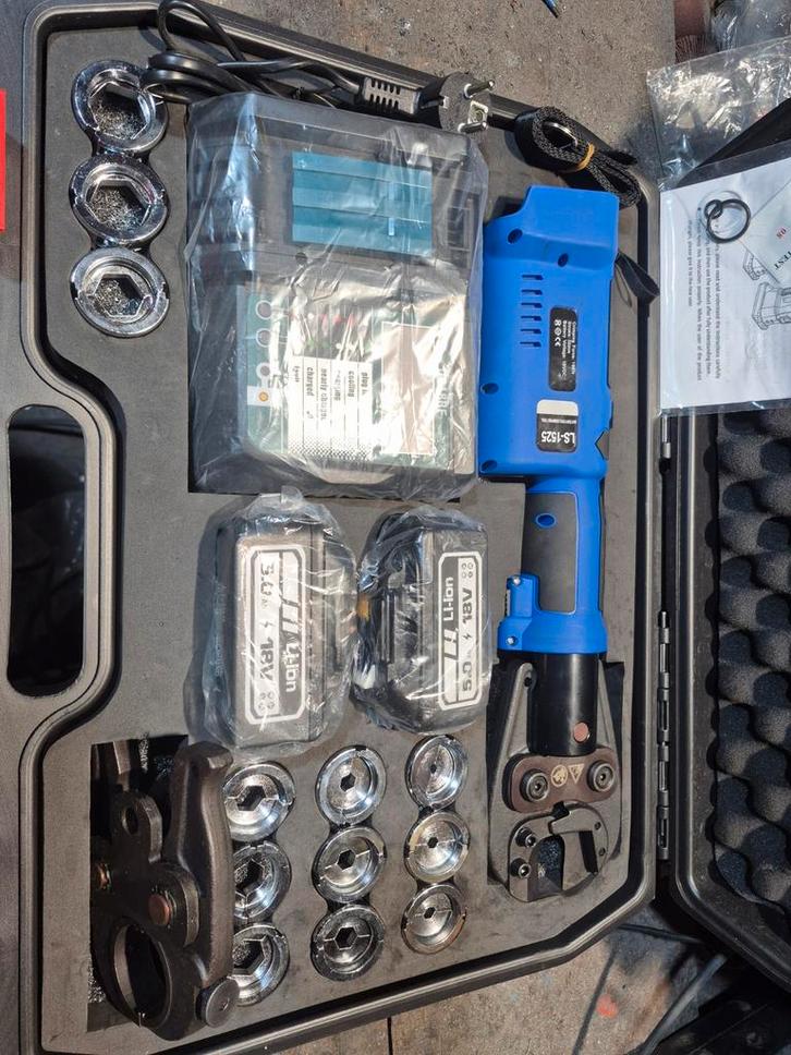 3-in-1 Kabelschaar & Perstang Klauke kabelschoen Uponor, Doe-het-zelf en Verbouw, Gereedschap | Handgereedschap, Nieuw, Ophalen of Verzenden