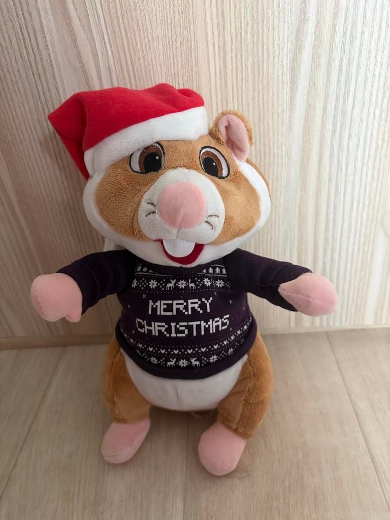 Kerst Hamster Knuffel Albertheijn, Ophalen, Zo goed als nieuw, Overige typen